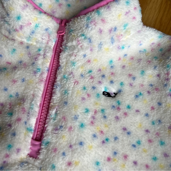 Vineyard Vines 🐳 Fleece Pull Over Quarter Zip - Picture 2 of 4